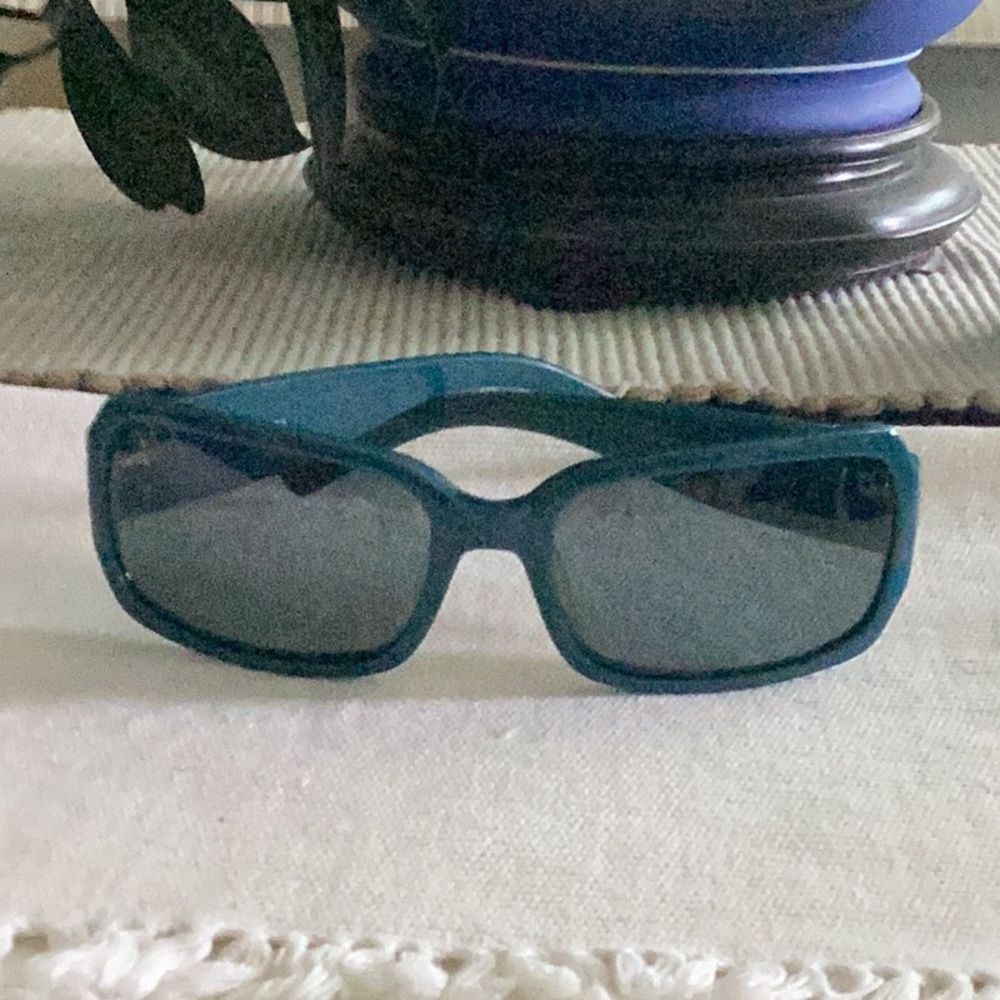 Rochas Teal Sunglasses